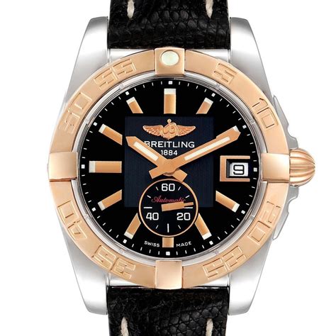 breitling galactic edelstahl rosegold mit perlmutt zifferblatt automatik 36mm|Mehr.